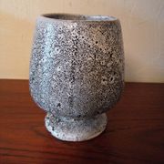 Small design vase 1960 fat lava