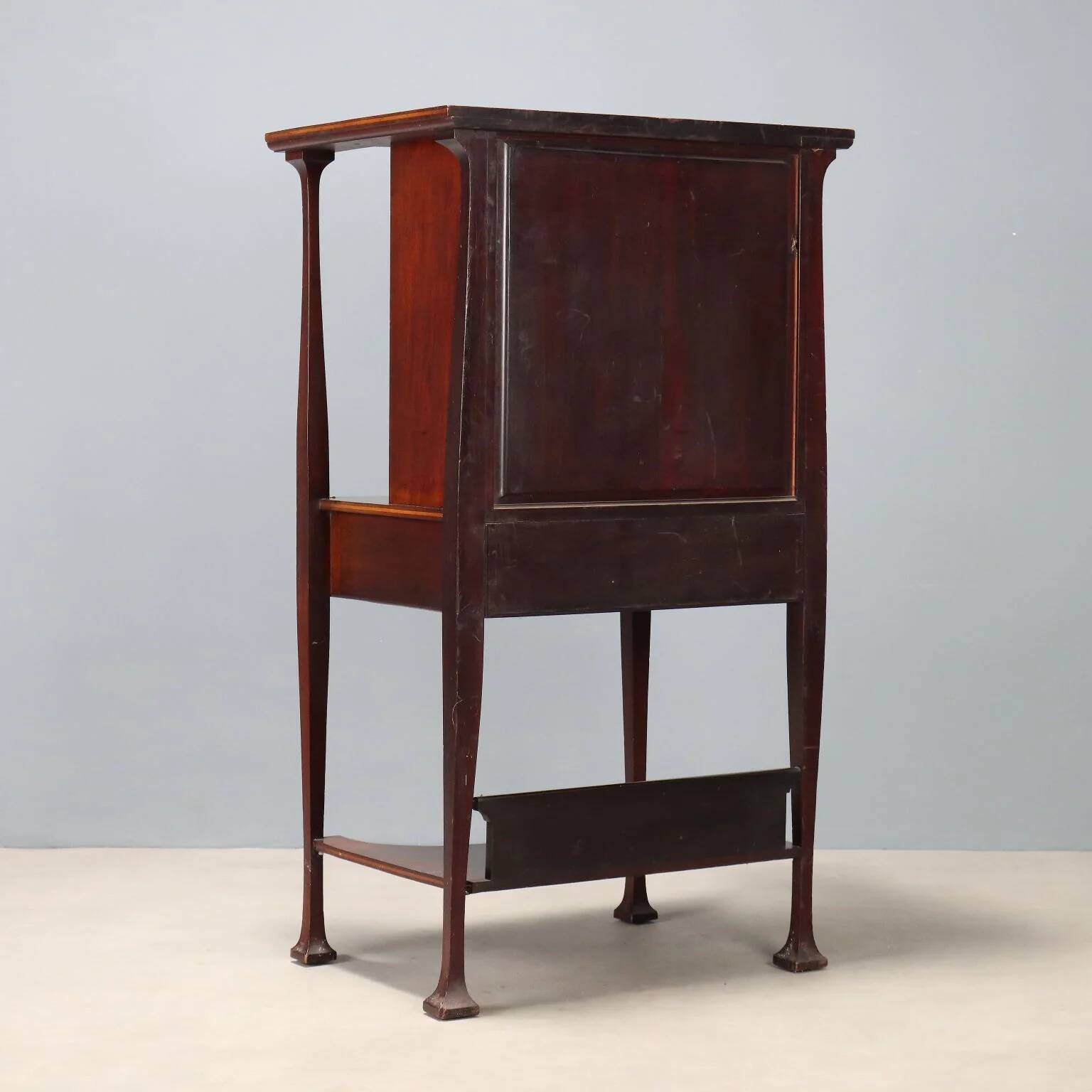 Bureau Arts and Crafts en acajou et érable
