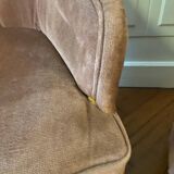 Lot de deux fauteuils crapaud