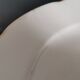 Set of 6 Villeroy and Boch flat plates in ivory color and gold edging