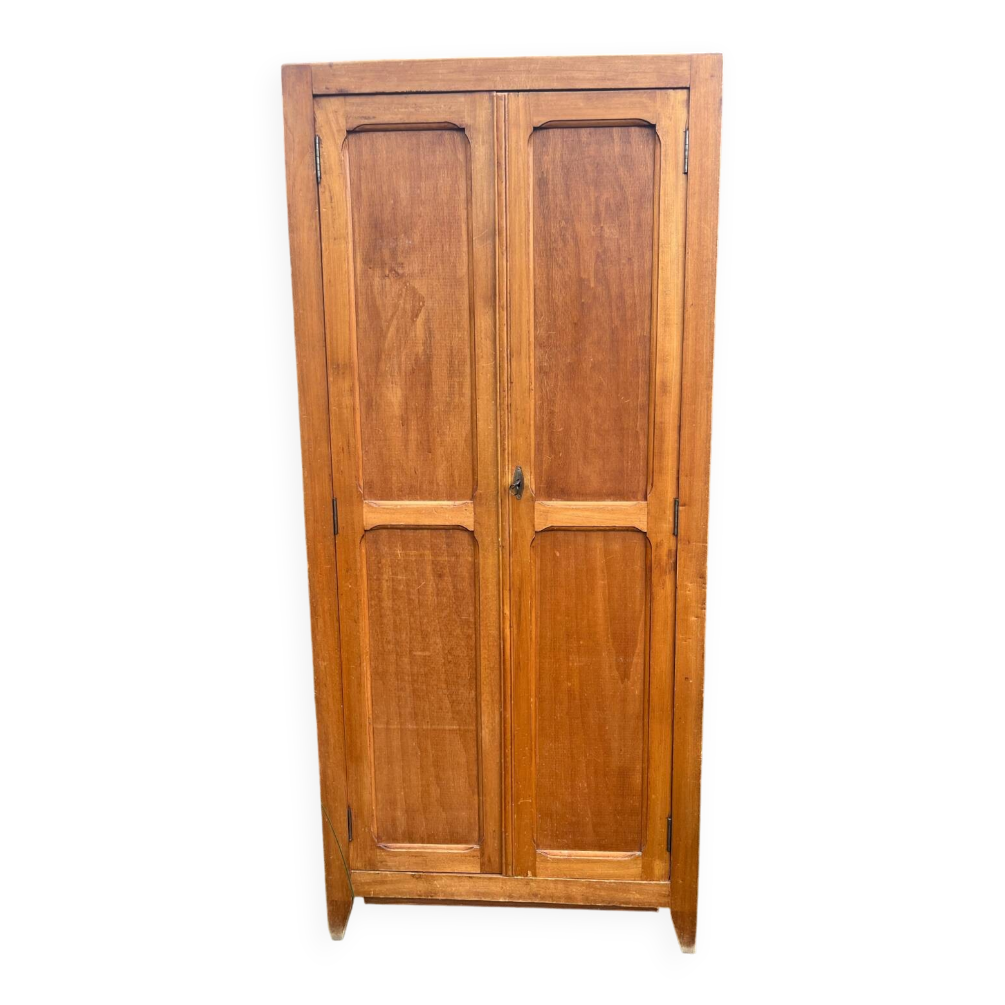 Armoire en bois vintage à deux p