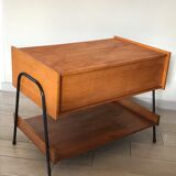 Metal stand furniture vintage design 60s