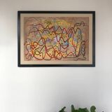 Rudolf MÖLLER, 1881-1967. Composition, 1918. Gouache and watercolour.