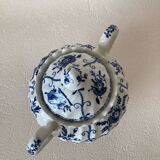 Johnson Bros English porcelain sugar bowl, Indies pattern