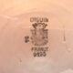 Furniture toilet Baumann 1920/30 and its earthenware