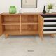 Black and white U 460 sideboard by Jiri Jiroutek for Interier Praha 1960
