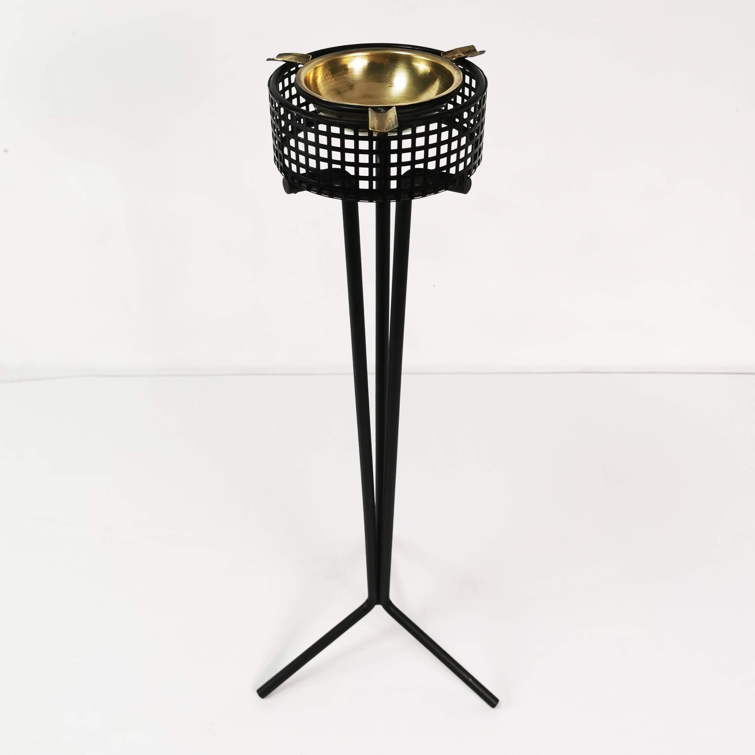 Modernist openwork floor ashtray, Germany, 1970s