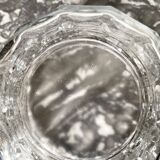 Art Deco molded glass sugar bowl