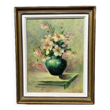 B. Dexpers. Still life with flowers. oil on panel.