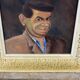 painting painting face man