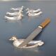 Set of 6 vintage knife holders