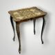 Antique Florentine side table in painted resin – beautiful patina
