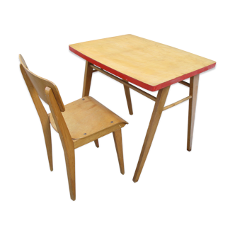 Desk and chair