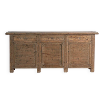 Antique elm wood sideboard – China, circa 1930