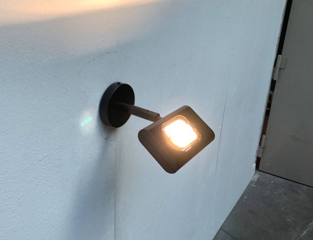 Postmodern Italian wall light Aton Parete by Ernesto Gismondi for Artemide, 1980s, set of 2.