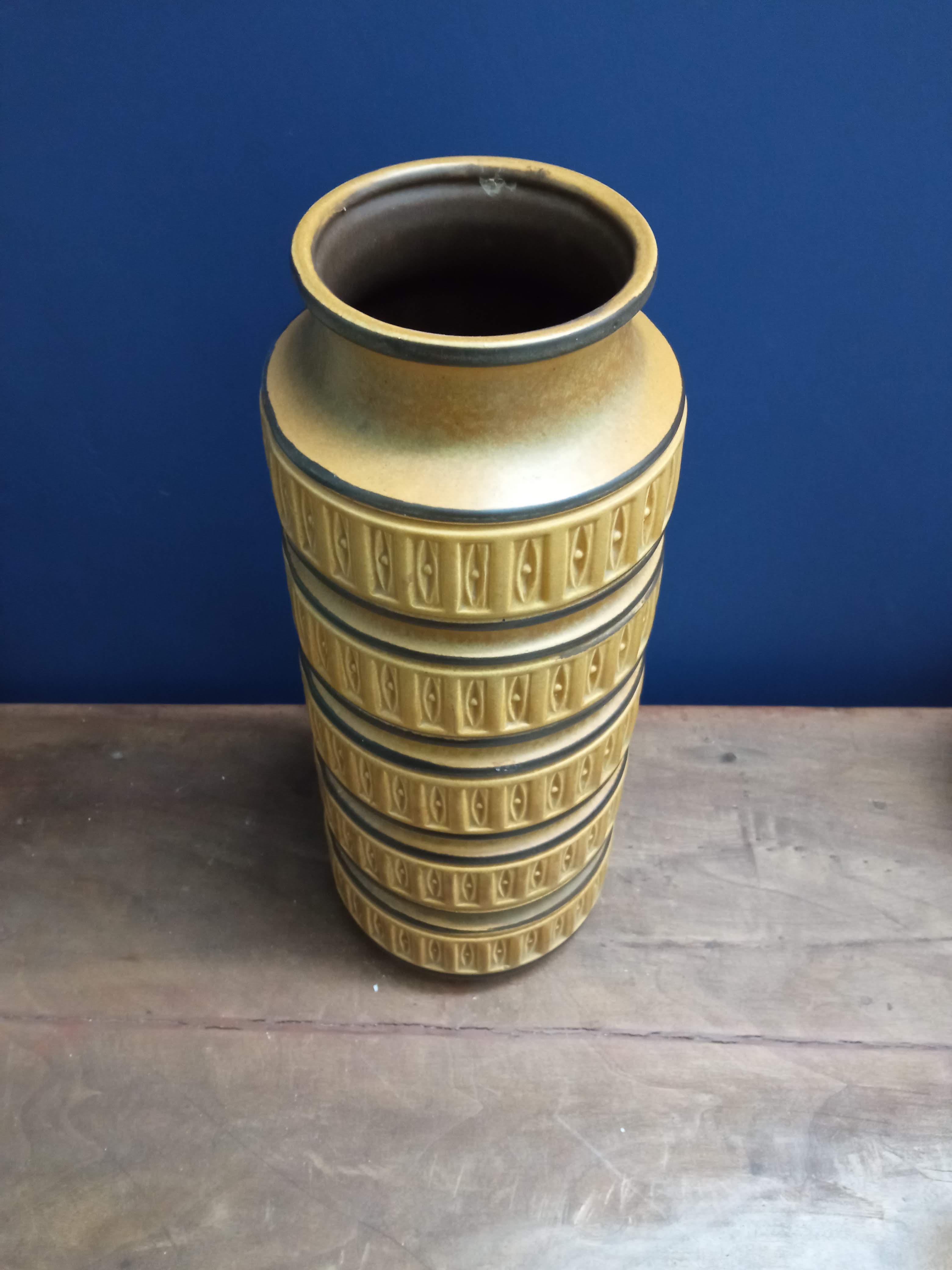 West Germany ceramic vase