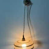 Granite globe portable lamp