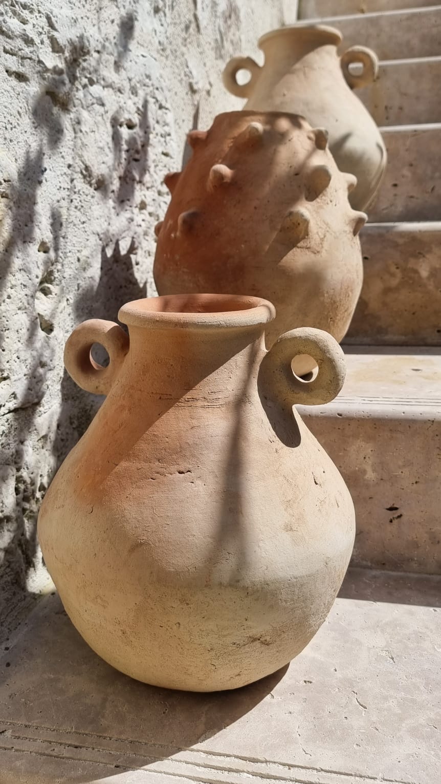 Pottery handle ceramic tamegroute