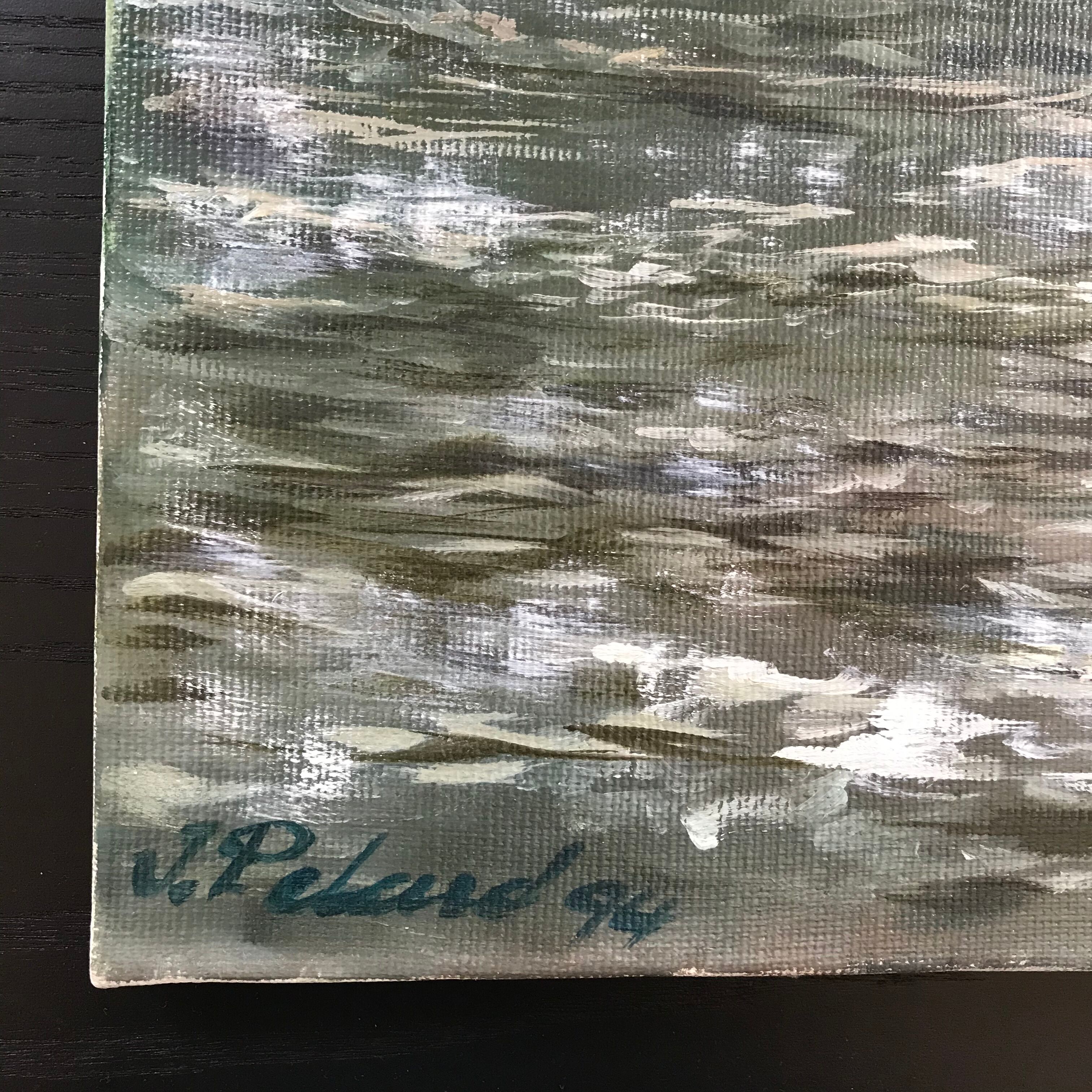 Painting sea and beach