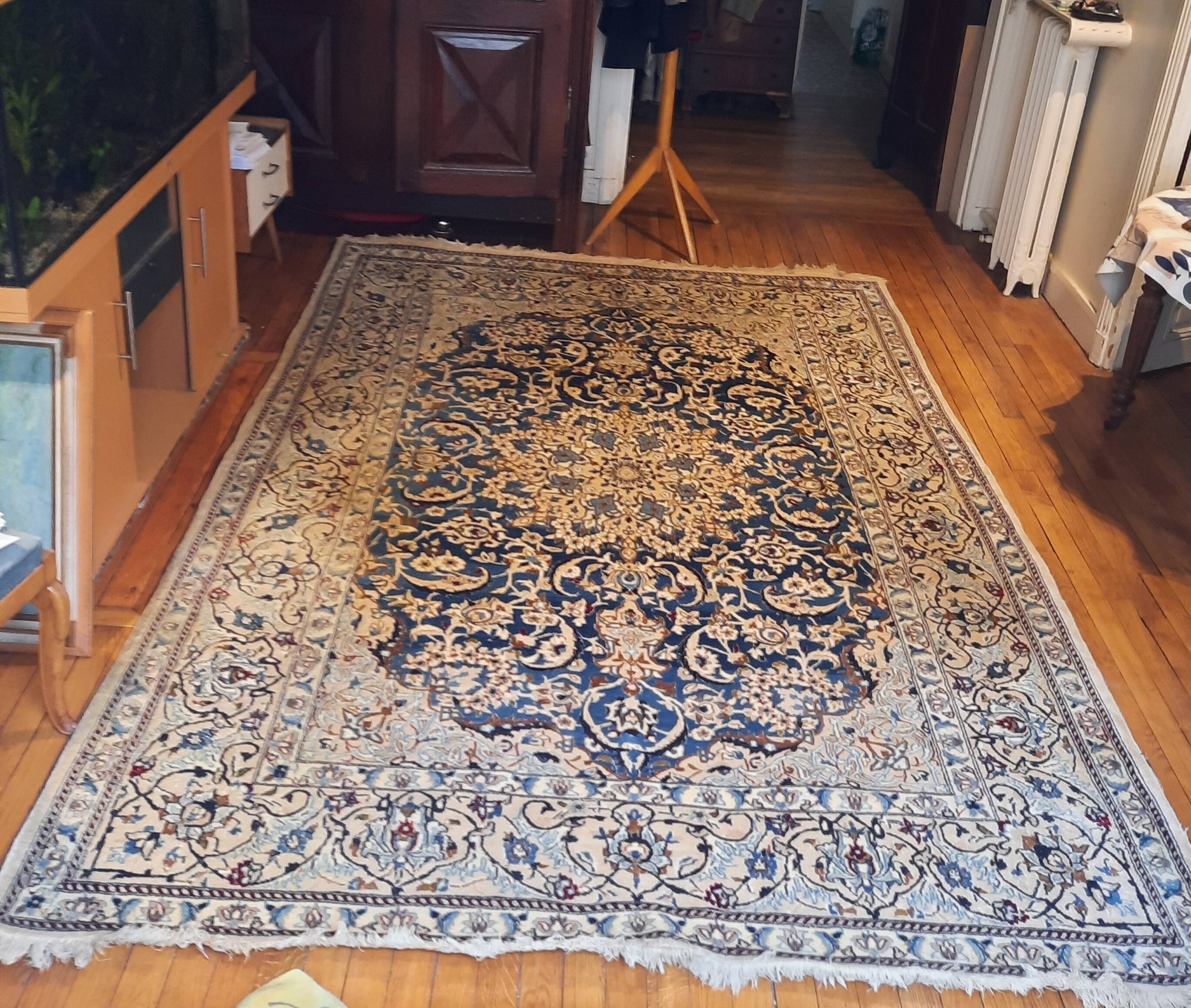 Handmade oriental rug 3m x 2m