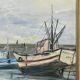 Le port d’Erquy par Maurice Bernard (1927-2005) - 57x65.5cm