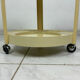 Vintage space age trolley side table