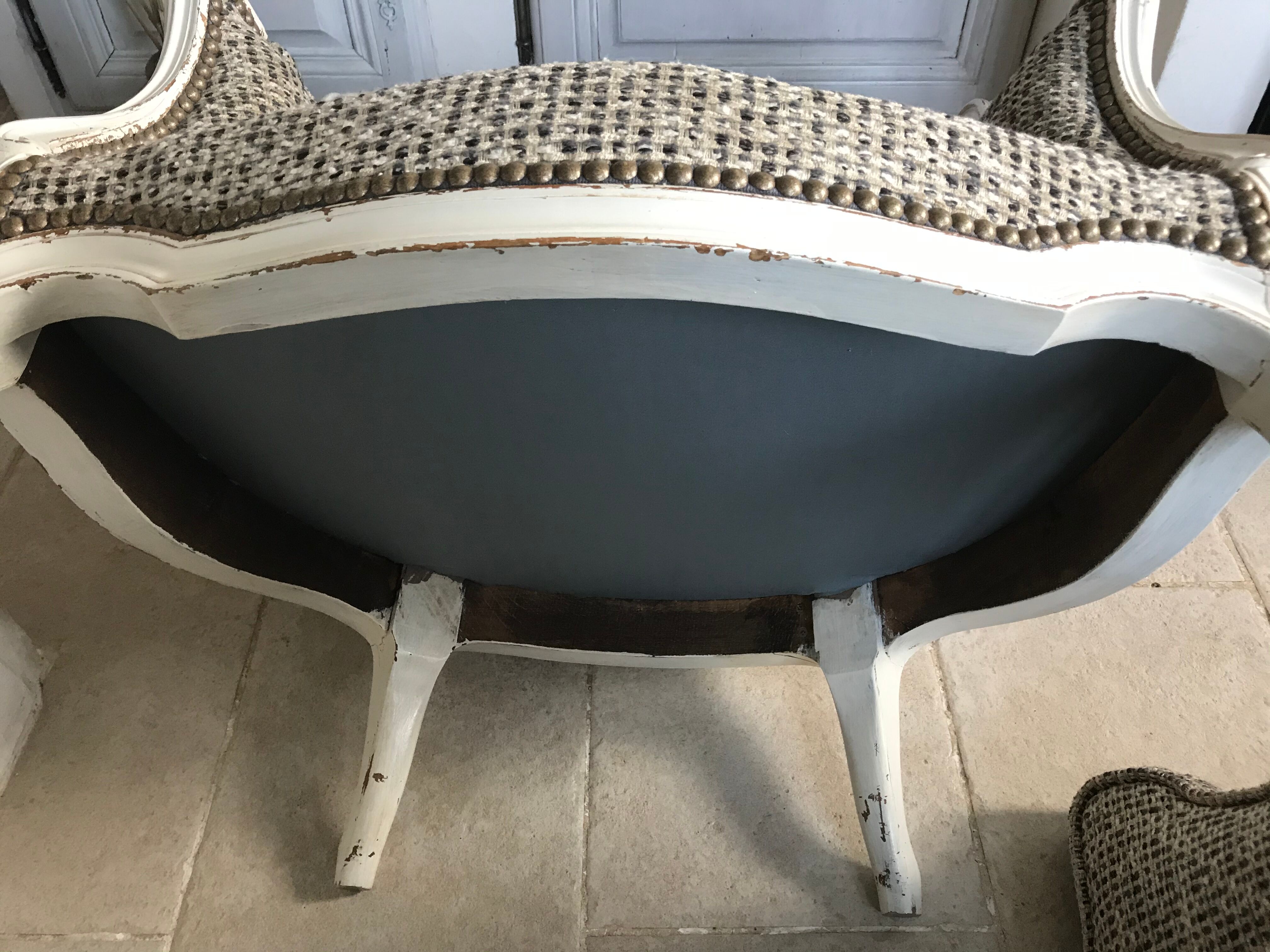 Louis XV-style Bergère chair