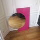 Miroir italien en mode barbie girl