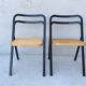 2 vintage Giorgio Cattelan folding chairs for Cidue 70s