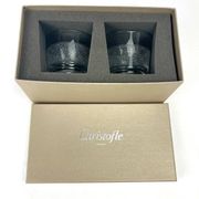 Christofle, box of 2 Eden Garden whisky glasses