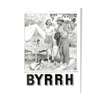 Vintage poster 30s BYRRH