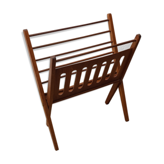 Porte revue en bois 70's
