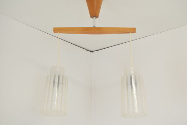 Suspension par Drevo Humpolec, années 1970.
