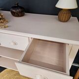 Powder pink chest of drawers