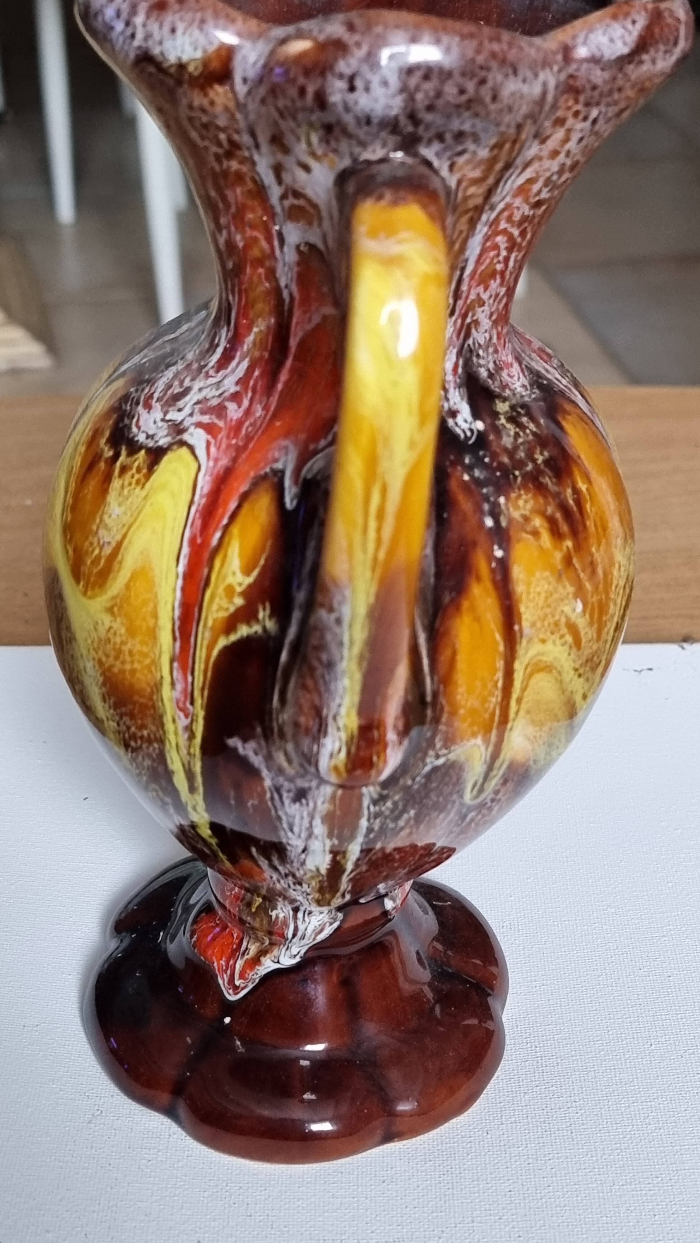 Vase ansé style Vallauris