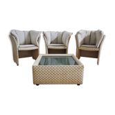 Armchairs and coffee table