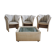 Armchairs and coffee table