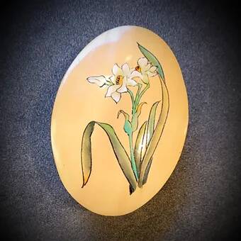 Handmade decorative bamboo box