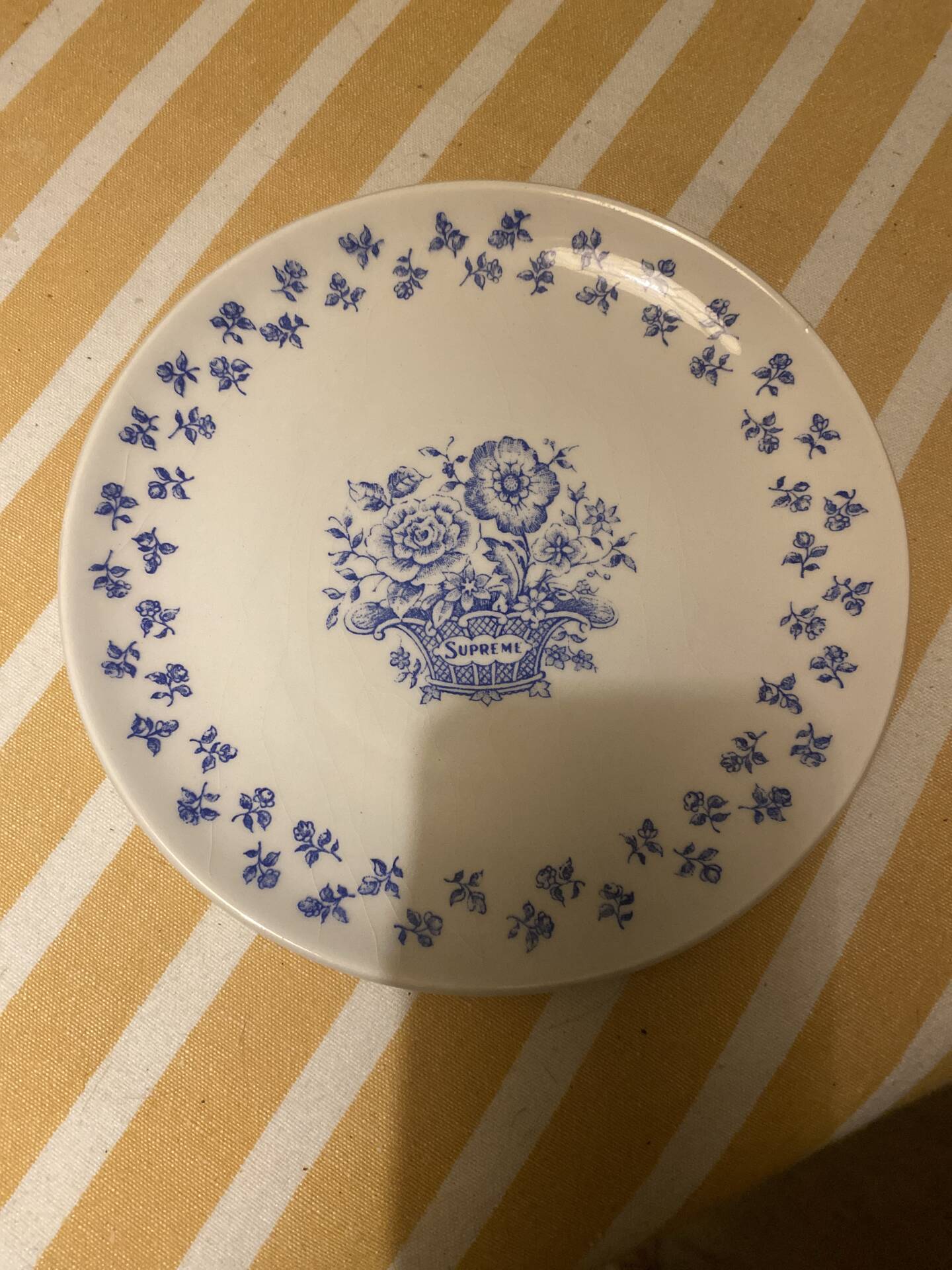 6 dessert plates Gien