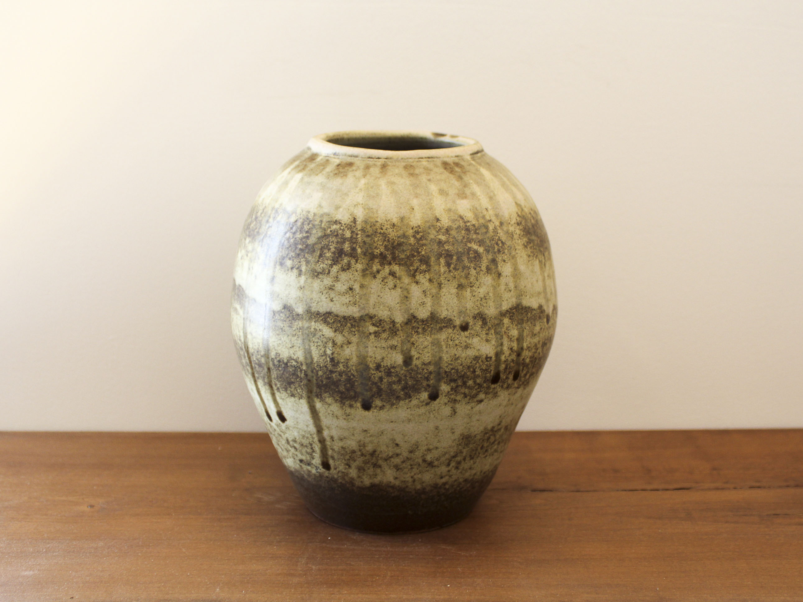Lionel Bisson ceramic vase in Toucy