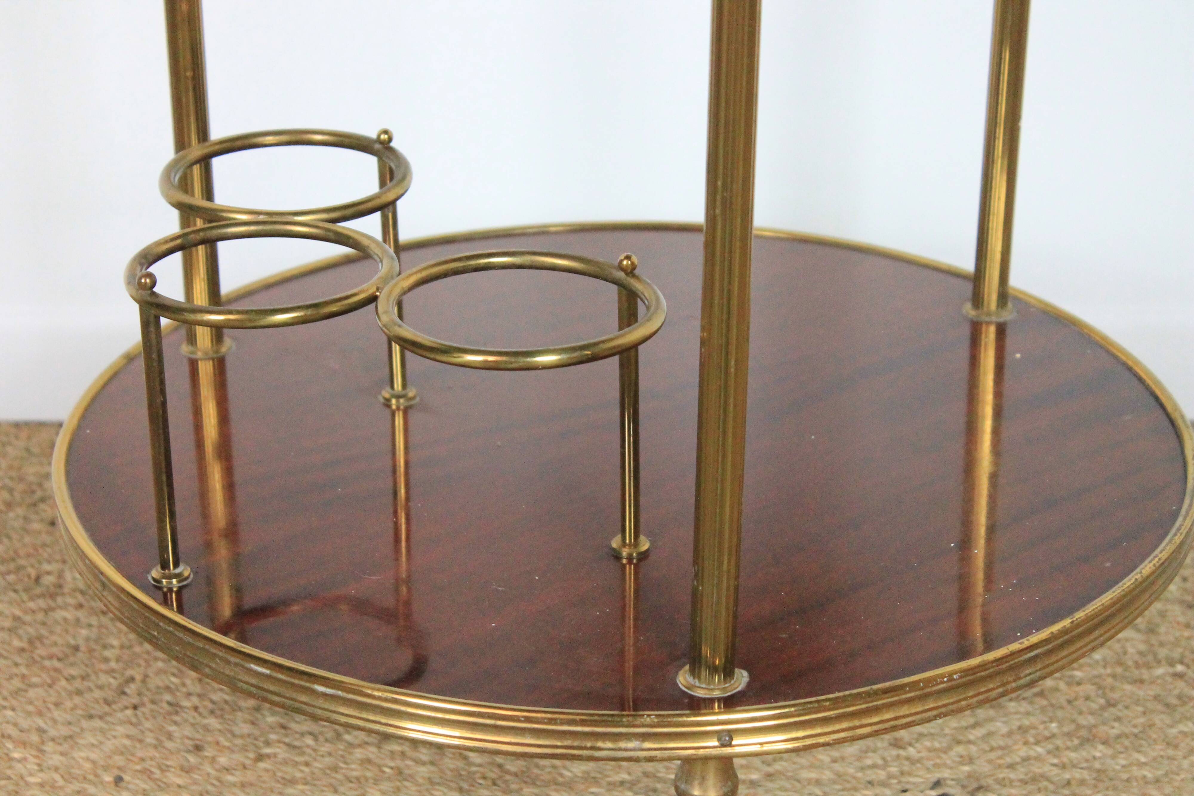 Brass rolling stocking service