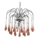 Vintage Murano blown glass chandelier – Italy, 1970s
