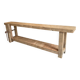 XXL solid oak console workbench