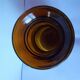 Carafe en verre fumée marron