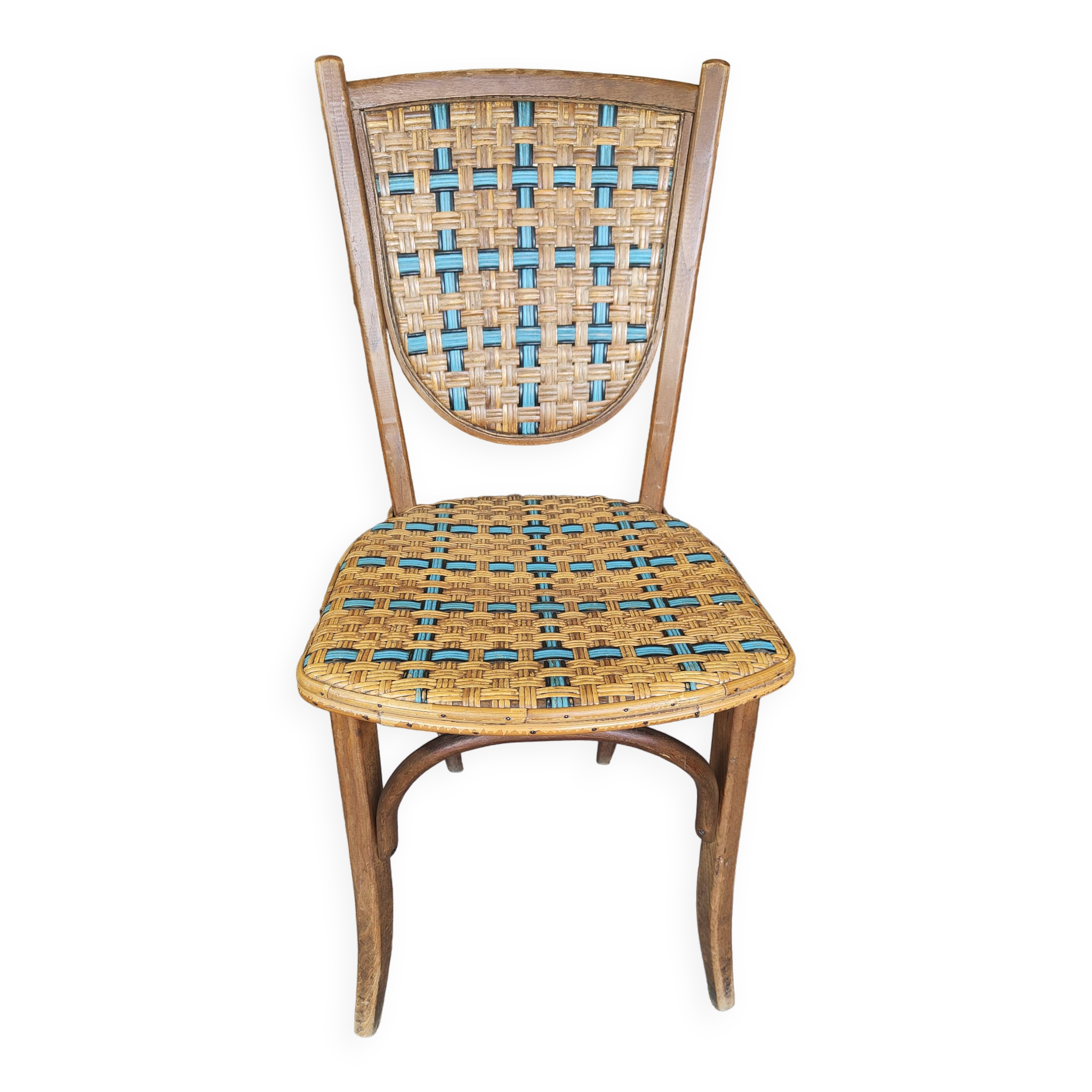Rattan bistro chair