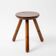Tabouret de traite français, années 1970
