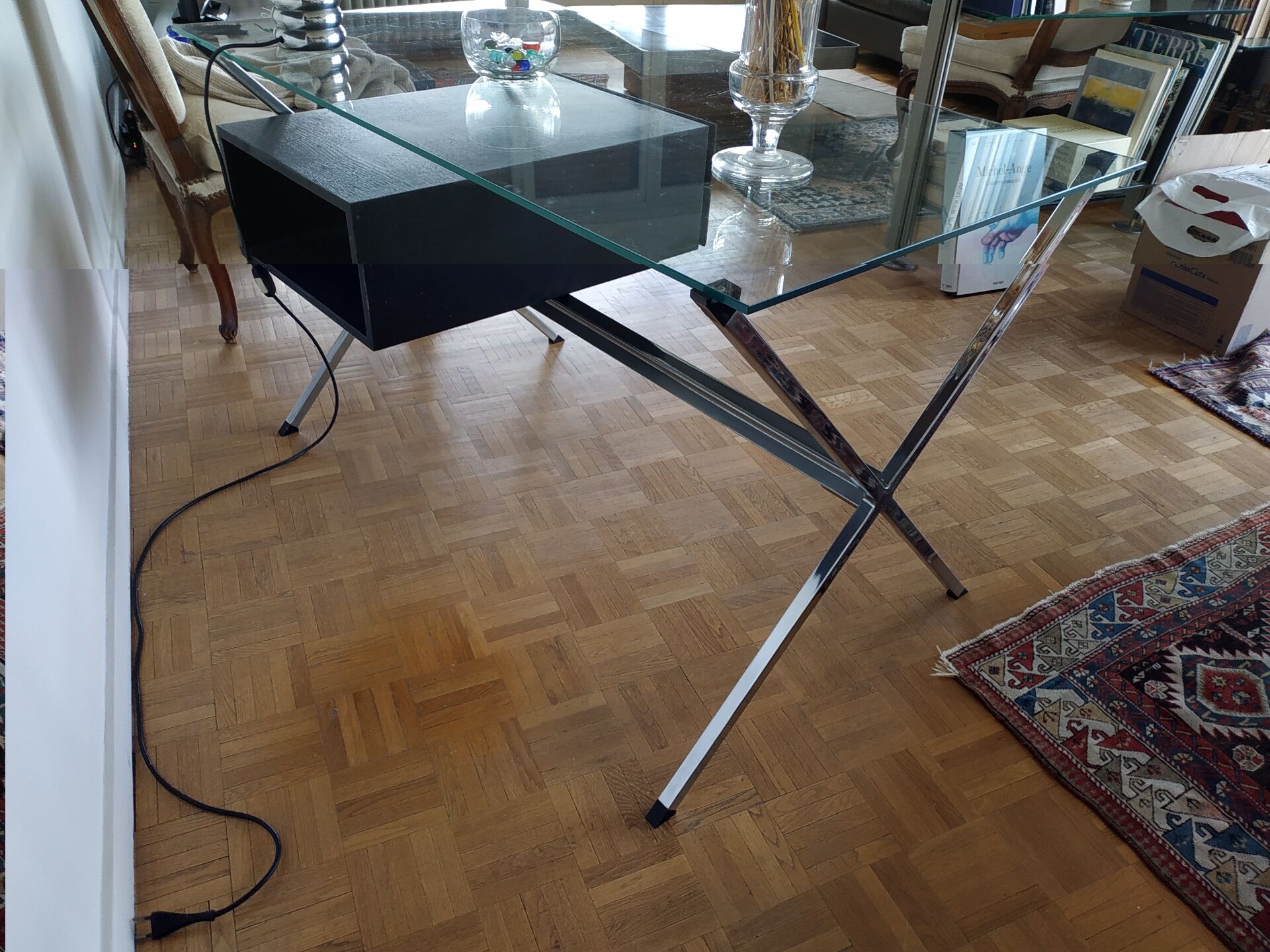 Bureau en verre Albini