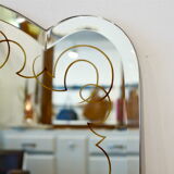 1960 72x120cm beveled mirror