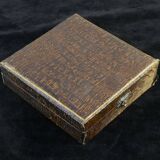 12 spoonfuls a moka boulenger art deco in silver metal modele suzy