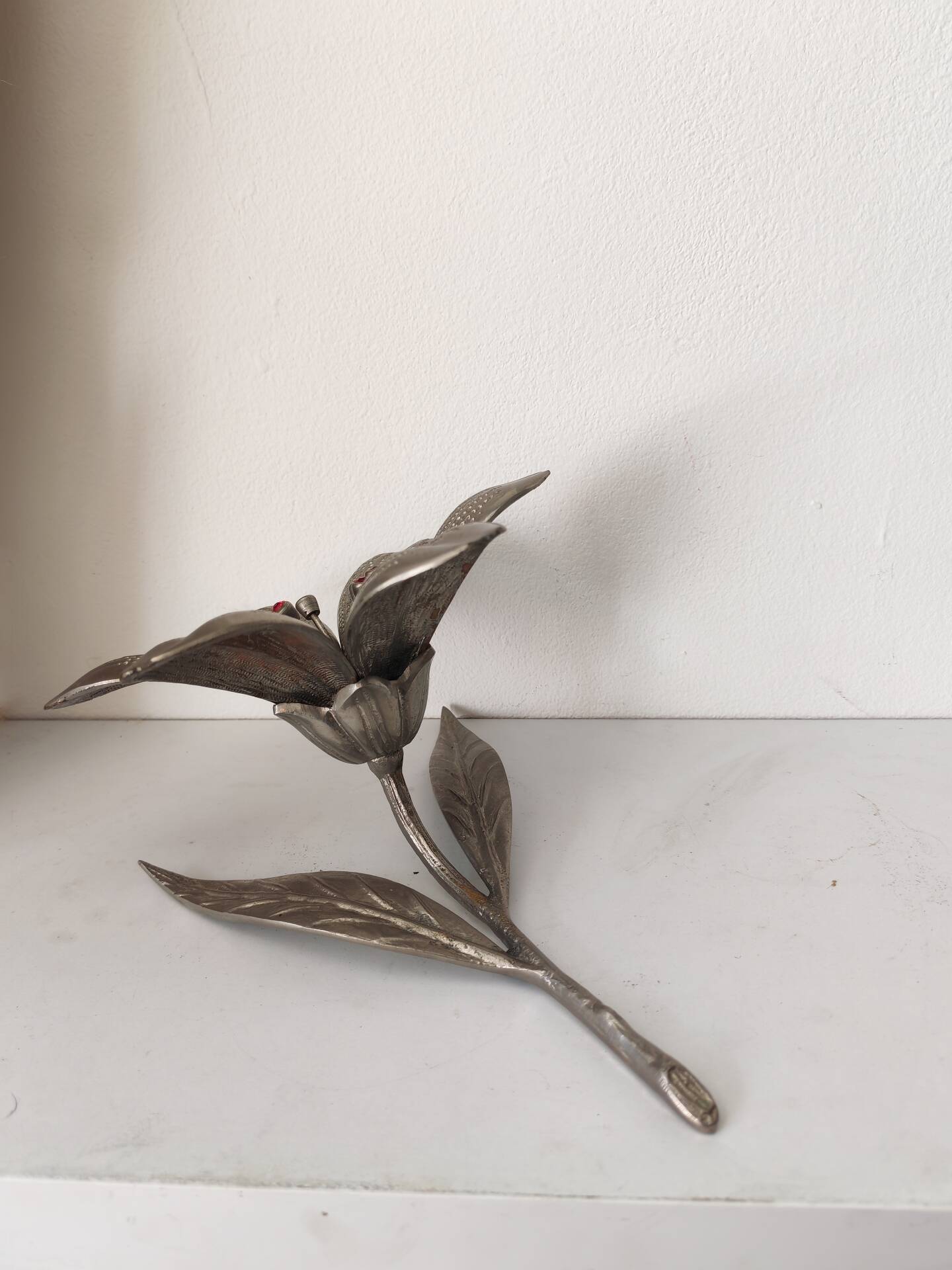 Cendrier Fleur de Lotus en laiton